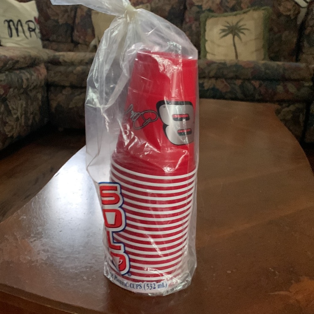 Dale Earnhardt Jr Red Solo Cups - Picture 2 of 12